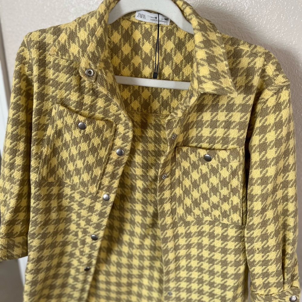 Zara button up